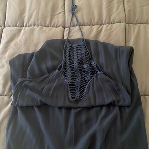 Acacia crochet long maxi dress